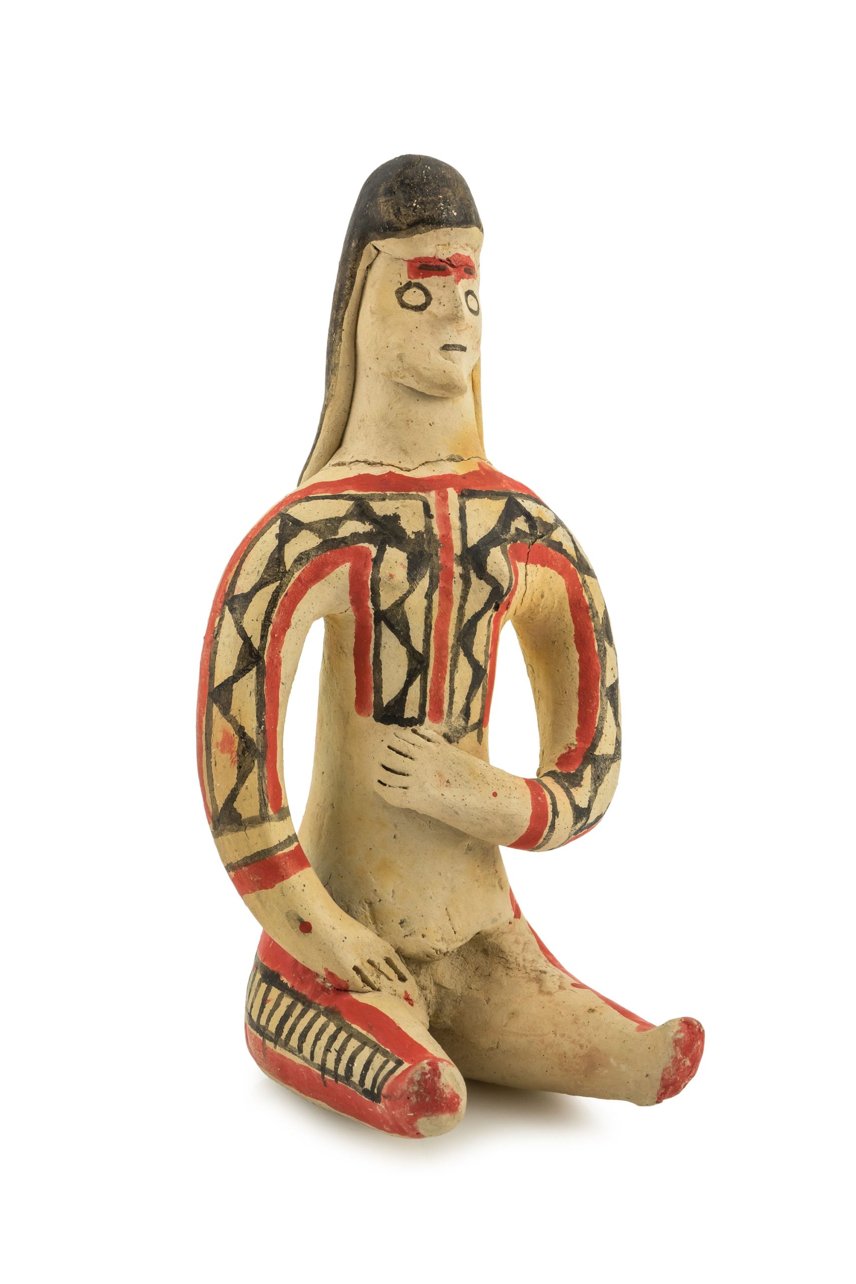 Litjoko figures. Araguaia River, Brazil, mid-20th c.