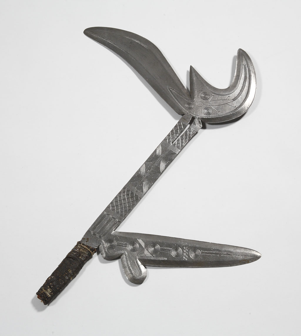 Throwing knife. DR Congo, 19th c. 