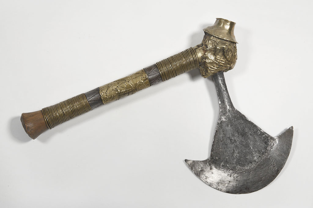 Ceremonial axe – symbol of political power. DR Congo, 19th c. 
