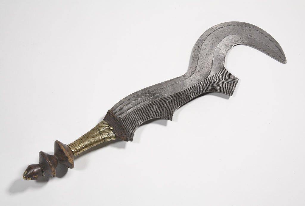 Execution knife „ngulu“. Northwest DR Congo, 19th c.